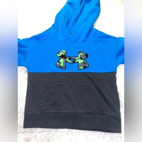 UNDER ARMOUR TODDLER HOODIE🔵🟢 - Picture 2 of 6